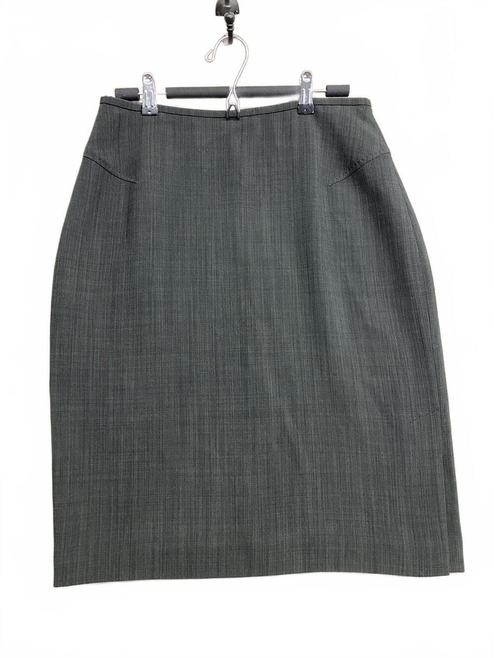 Vintage Planet Classic Dark Grey Pencil Skirt for Women Size 12